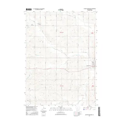 2015 Map of Guthrie Center West, 2015 Print