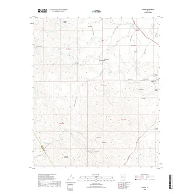 2018 Map of Guthrie, 2018 Print