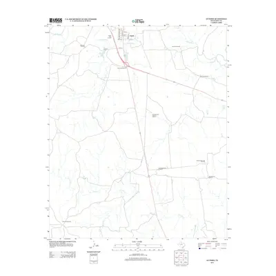 2012 Map of Guthrie, 2012 Print