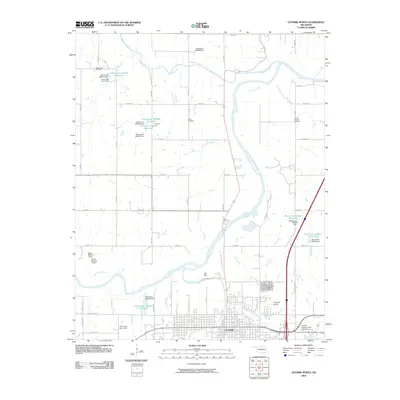 2009 Map of Guthrie North, 2009 Print