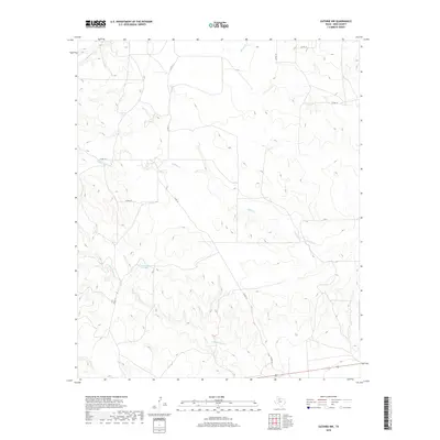 2019 Map of Guthrie NW, 2019 Print