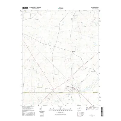 2016 Map of Guthrie, 2016 Print