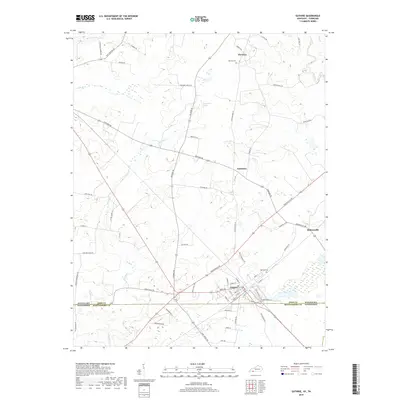 2019 Map of Guthrie, 2019 Print