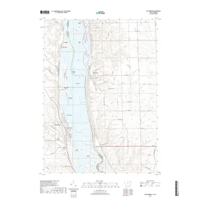 2018 Map of Guttenberg, 2018 Print