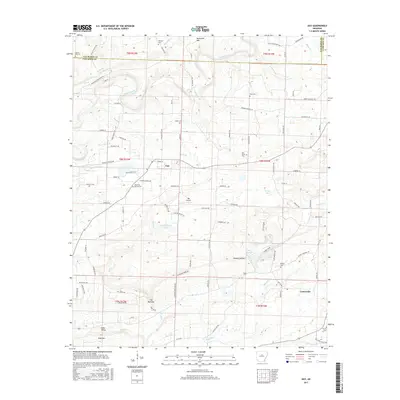 2017 Map of Guy, 2017 Print