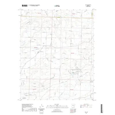 2020 Map of Guy, 2020 Print