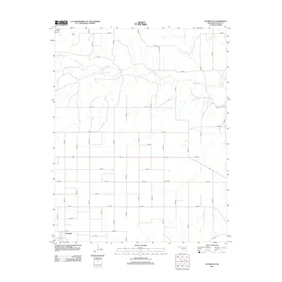 2012 Map of Guymon NE, 2012 Print