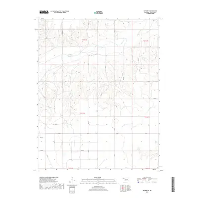 2018 Map of Guymon SE, 2018 Print
