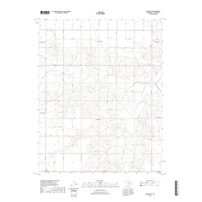 2018 Map of Guymon SW, 2018 Print