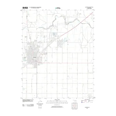 2010 Map of Guymon, 2010 Print