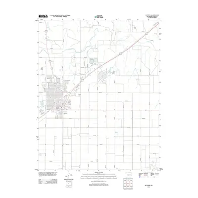 2012 Map of Guymon, 2012 Print