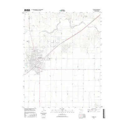 2016 Map of Guymon, 2016 Print