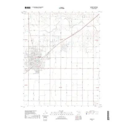 2018 Map of Guymon, 2018 Print