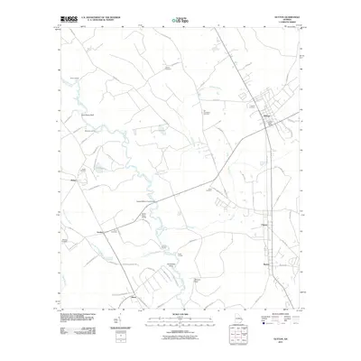 2011 Map of Guyton, 2011 Print
