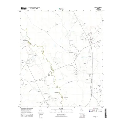 2014 Map of Guyton, 2014 Print