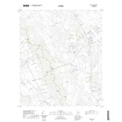 2020 Map of Guyton, 2020 Print