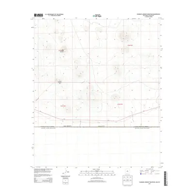 2013 Map of Guzmans Lookout Mountain, 2013 Print