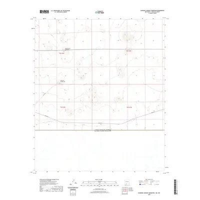 2020 Map of Guzmans Lookout Mountain, 2020 Print