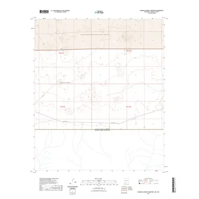 2023 Map of Guzmans Lookout Mountain, 2023 Print