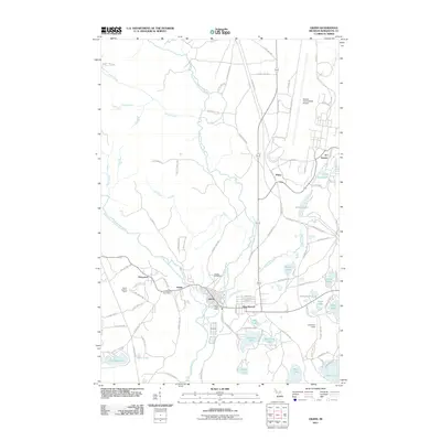 2011 Map of Gwinn, 2011 Print