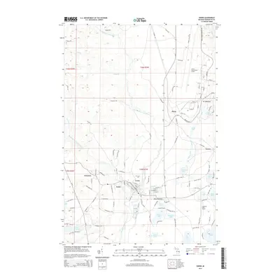 2014 Map of Gwinn, 2014 Print