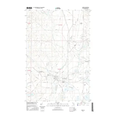 2017 Map of Gwinn, 2017 Print
