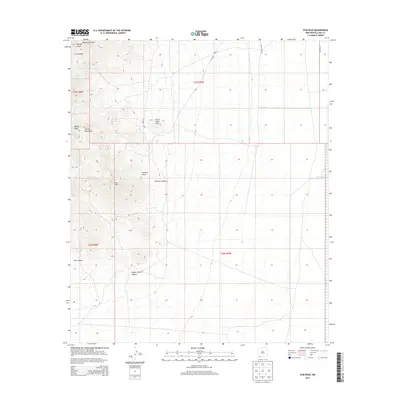 2013 Map of Gym Peak, 2013 Print