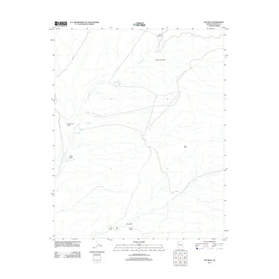 2011 Map of Gyp Hills, 2011 Print