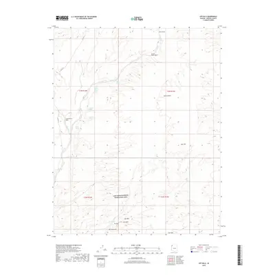 2018 Map of Gyp Hills, 2018 Print