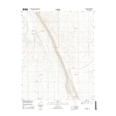 2014 Map of Gyp Pocket, 2014 Print