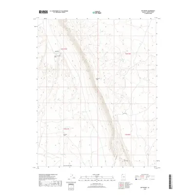 2018 Map of Gyp Pocket, 2018 Print
