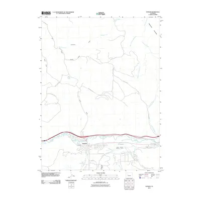 2010 Map of Gypsum, 2010 Print