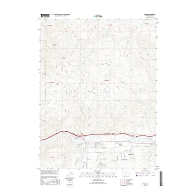 2016 Map of Gypsum, 2016 Print