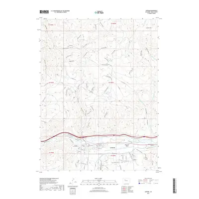 2019 Map of Gypsum, 2019 Print