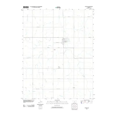 2009 Map of Gypsum, 2009 Print