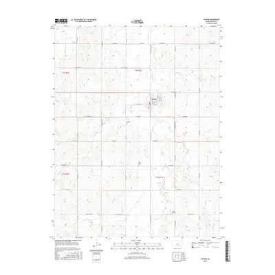 2015 Map of Gypsum, 2015 Print