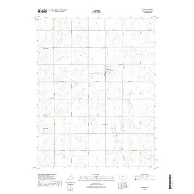 2018 Map of Gypsum, 2018 Print