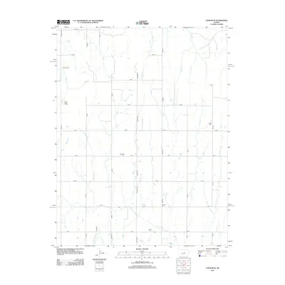 2012 Map of Gypsum SE, 2012 Print