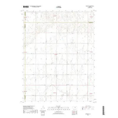 2018 Map of Gypsum SE, 2018 Print