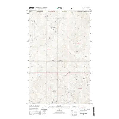 2014 Map of Gypsy Peak, 2014 Print