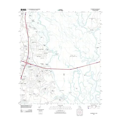 2012 Map of Haaswood, 2012 Print