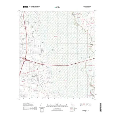 2018 Map of Haaswood, 2018 Print