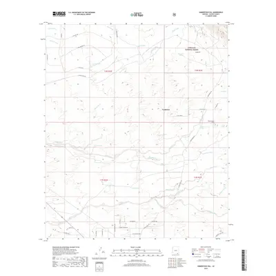 2018 Map of Haberstock Hill, 2018 Print