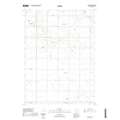 2018 Map of Habig Spring, 2018 Print
