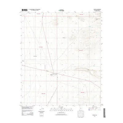2013 Map of Hachita, 2013 Print