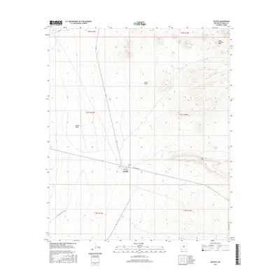 2017 Map of Hachita, 2017 Print
