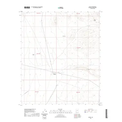 2020 Map of Hachita, 2020 Print