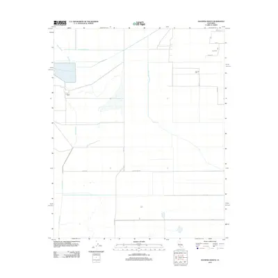 2012 Map of Hacienda Ranch, 2012 Print