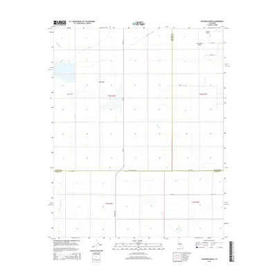 2015 Map of Hacienda Ranch, 2015 Print
