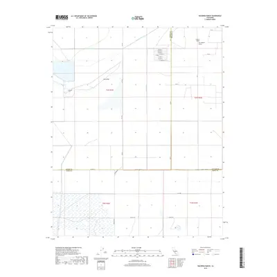 2018 Map of Hacienda Ranch, 2018 Print